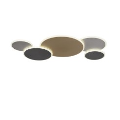 8008-70 Q-PIATO LAMPA SUFITOWA/KINKIET MULTIKOLOR
