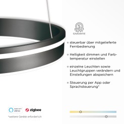 8412-13 Q-VITO LAMPA WISZĄCA ANTRACYT