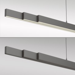 2598-13 ADRIANA COMFORT LIFT LAMPA WISZĄCA ANTRACYT