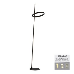 15397-18 RITUS LAMPA PODŁOGOWA CZARNY