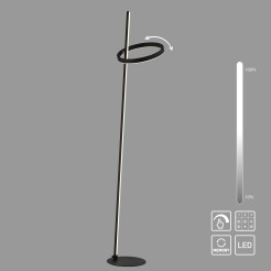 15397-18 RITUS LAMPA PODŁOGOWA CZARNY