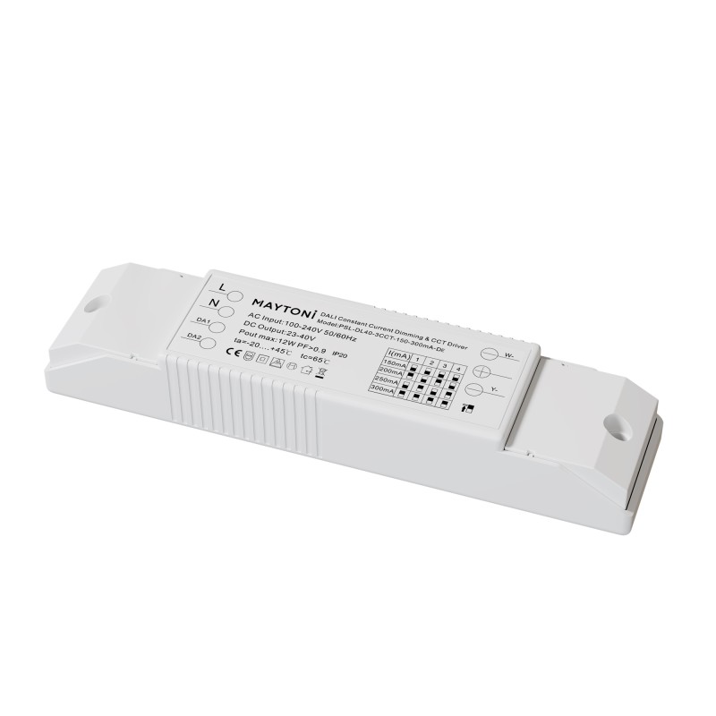 MAYTONI Akcesoria Zasilacze DALI 12W PSL-DL40-3CCT-150-300mA-DE