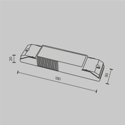 MAYTONI Akcesoria Zasilacze DALI 12W PSL-DL40-3CCT-150-300mA-DE