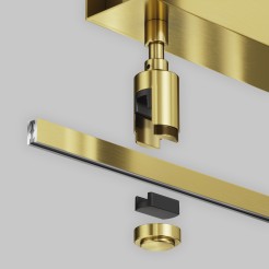 MAYTONI Elementy systemu szynowego Accessories for tracks Flarity  TRA156C-BB1-BS