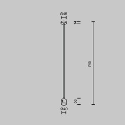 MAYTONI Elementy systemu szynowego Accessories for tracks Flarity  TRA159C-IPC1-BS