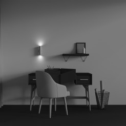 MAYTONI Lampa ścienna (kinkiet) Calipso 10W GU10 C106WL-02-GU10-BS
