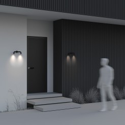 MAYTONI Lampa ścienna (kinkiet) Sleek LED 3000K 300lm O477WL-L4GF3K