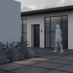 MAYTONI Oświetlenie krajobrazu Sleek LED 3000K 150lm O477FL-L2GF3K