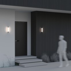 MAYTONI Lampa ścienna (kinkiet) Rounge LED 3000K 600lm O482WL-L12B3K