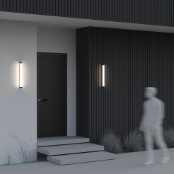 MAYTONI Lampa ścienna (kinkiet) Rounge LED 3000K 800lm O482WL-L16B3K