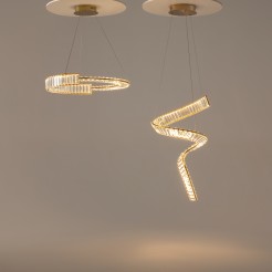 MAYTONI Lampa wisząca Krone LED 3000K 2340lm P097PL-L36BS3K1