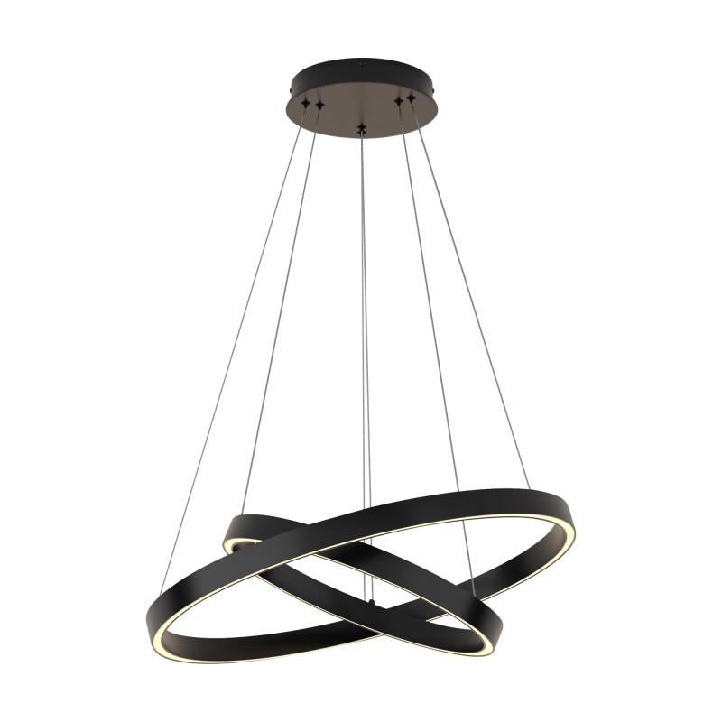 MAYTONI Lampa wisząca Rim LED 3000K 3500lm MOD058PL-L55B3K