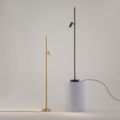 MAYTONI Lampa podłogowa Thin LED 3000K 800lm MOD395FL-L28BS3K
