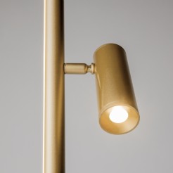 MAYTONI Lampa podłogowa Thin LED 3000K 800lm MOD395FL-L28BS3K