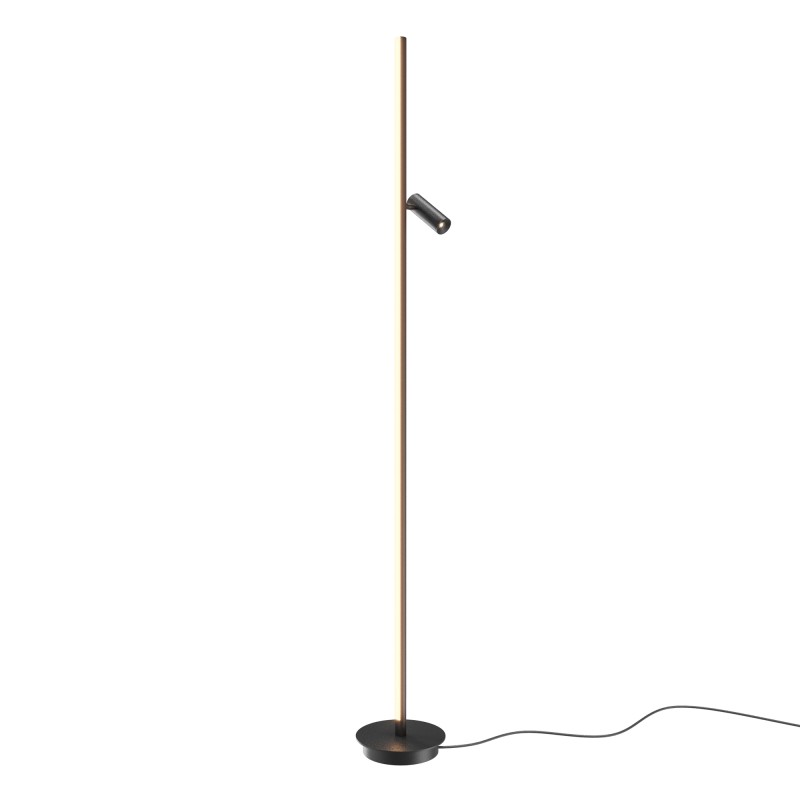 MAYTONI Lampa podłogowa Thin LED 3000K 800lm MOD395FL-L28B3K