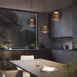 MAYTONI Lampa wisząca Spirito LED 3000K 1600lm MOD286PL-L18G3K
