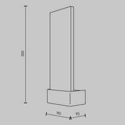 MAYTONI Lampa ścienna (kinkiet) Ornate LED 3000K 50lm MOD318WL-L3CH3K