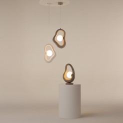 MAYTONI Lampa wisząca Opus 28W G9 MOD380PL-01GR