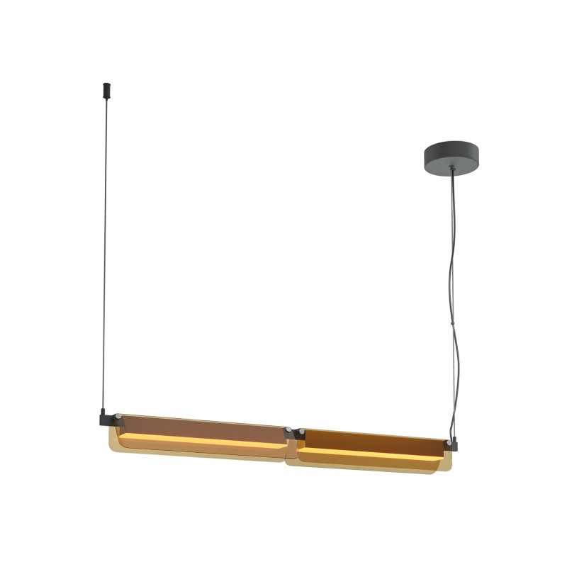 MAYTONI Lampa wisząca Flat LED 3000K 2480lm MOD296PL-L20BC3K