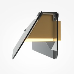 MAYTONI Lampa ścienna (kinkiet) Flat LED 3000K 1150lm MOD296WL-L10BS3K