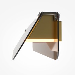 MAYTONI Lampa ścienna (kinkiet) Flat LED 3000K 1150lm MOD296WL-L10BC3K