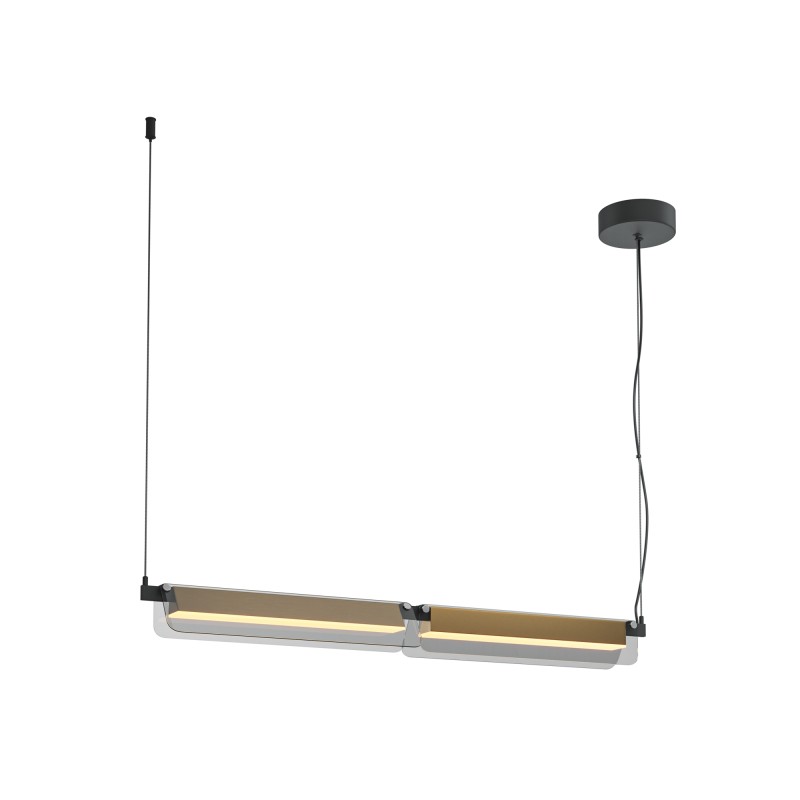 MAYTONI Lampa wisząca Flat LED 3000K 2480lm MOD296PL-L20BS3K