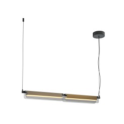 MAYTONI Lampa wisząca Flat LED 3000K 2480lm MOD296PL-L20BS3K