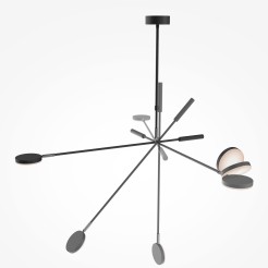 MAYTONI Lampa sufitowa Fad LED 3000K 500lm MOD070CL-L8B3K