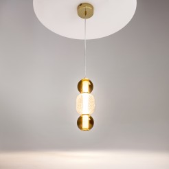 MAYTONI Lampa wisząca Drop LED 3000K 2000lm MOD273PL-L16G3K