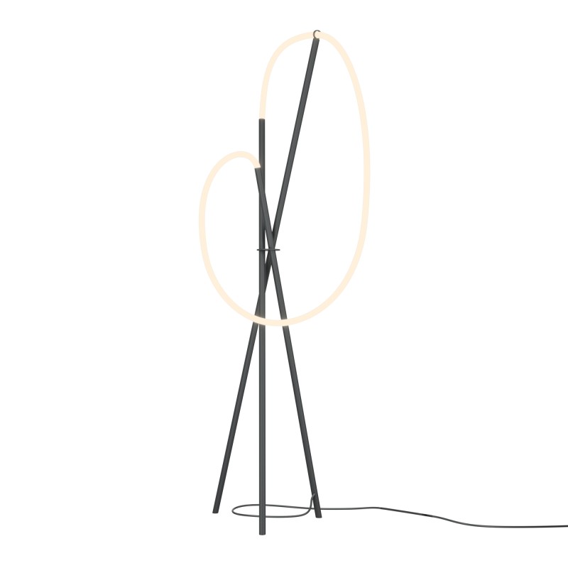 MAYTONI Lampa podłogowa Crochet LED 3000K 2500lm MOD369FL-L36B3K