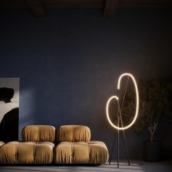 MAYTONI Lampa podłogowa Crochet LED 3000K 2500lm MOD369FL-L36B3K