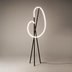 MAYTONI Lampa podłogowa Crochet LED 3000K 2500lm MOD369FL-L36B3K