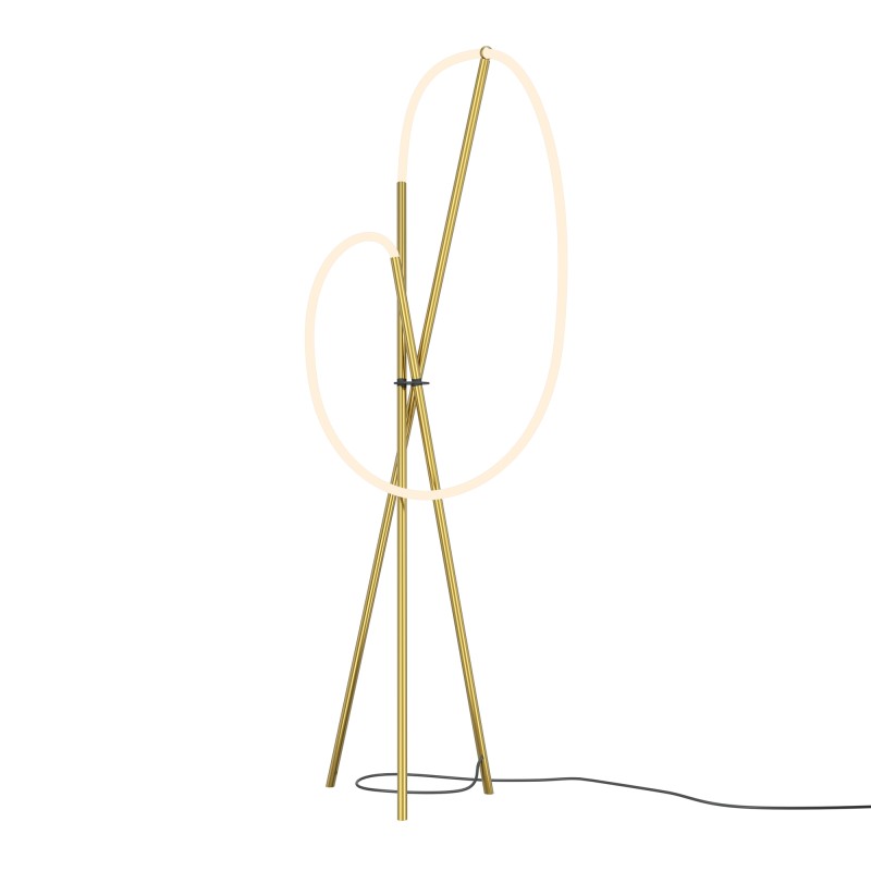 MAYTONI Lampa podłogowa Crochet LED 3000K 2500lm MOD369FL-L36BS3K