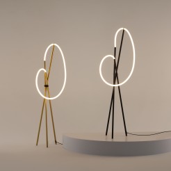 MAYTONI Lampa podłogowa Crochet LED 3000K 2500lm MOD369FL-L36BS3K