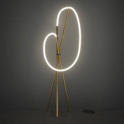 MAYTONI Lampa podłogowa Crochet LED 3000K 2500lm MOD369FL-L36BS3K