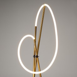 MAYTONI Lampa podłogowa Crochet LED 3000K 2500lm MOD369FL-L36BS3K