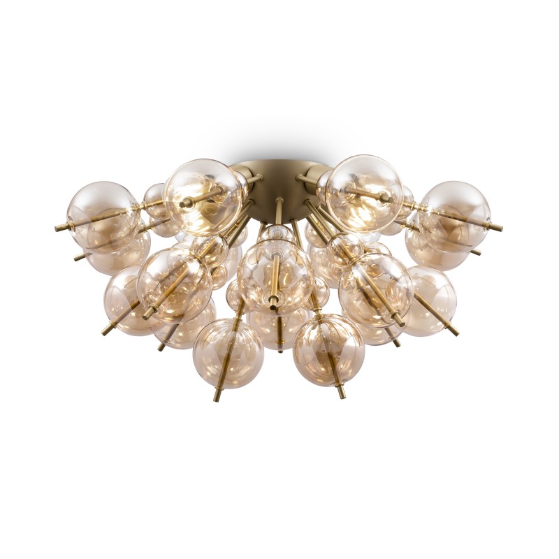 MAYTONI Lampa sufitowa Bolla 60W E27 MOD133CL-04BS