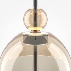 MAYTONI Lampa wisząca Bangkok LED 3000K 1300lm MOD185PL-L12CG3K1