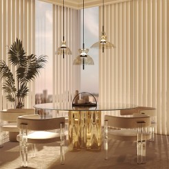 MAYTONI Lampa wisząca Bangkok LED 3000K 1300lm MOD185PL-L12CG3K3