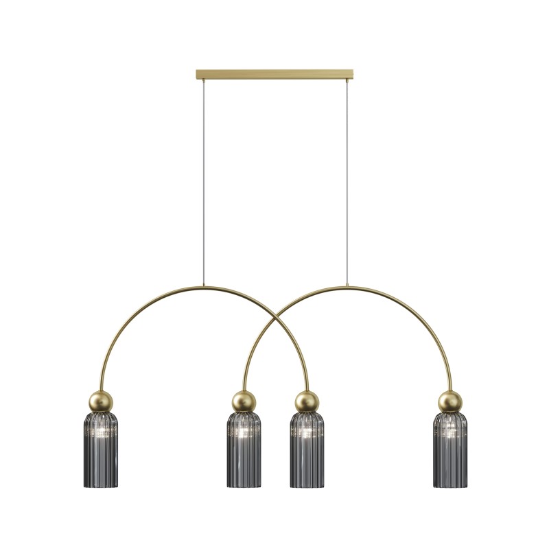 MAYTONI Lampa wisząca Antic 40W E14 MOD302PL-04GR