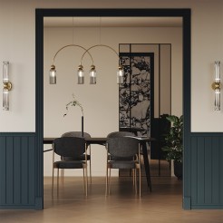 MAYTONI Lampa ścienna (kinkiet) Antic 28W G9 MOD302WL-02GR1