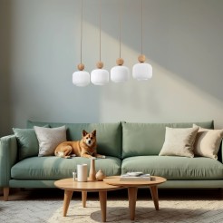 BALLO LAMPA WISZĄCA 4XE14 11051