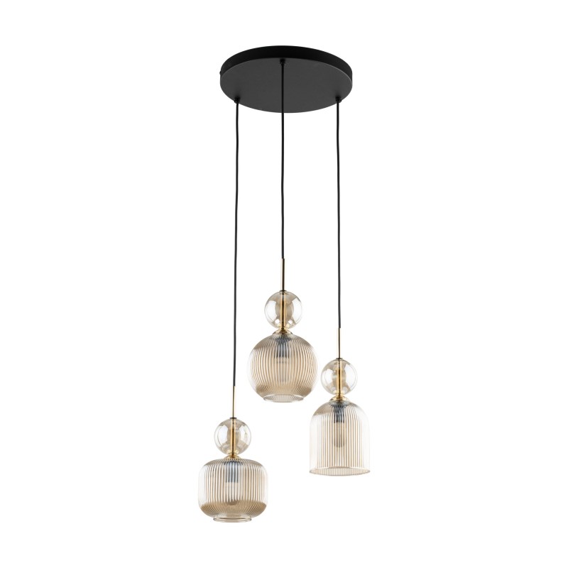 SOPHIA COGNAC LAMPA WISZACA 3XE14 11041