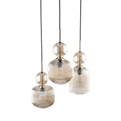 SOPHIA COGNAC LAMPA WISZACA 3XE14 11041