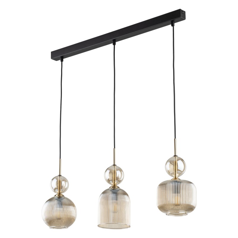 SOPHIA COGNAC LAMPA WISZĄCA 3XE14 11042