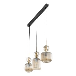 SOPHIA COGNAC LAMPA WISZĄCA 3XE14 11042