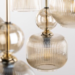 SOPHIA COGNAC LAMPA WISZACA 5XE14 11043