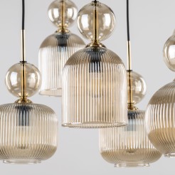 SOPHIA COGNAC LAMPA WISZĄCA 8XE14 11045