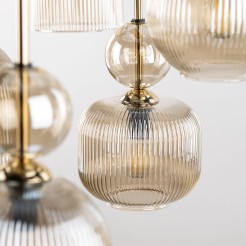 SOPHIA COGNAC LAMPA WISZĄCA 8XE14 11045