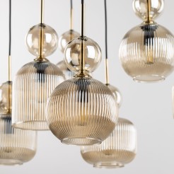 SOPHIA COGNAC LAMPA WISZĄCA 8XE14 11045